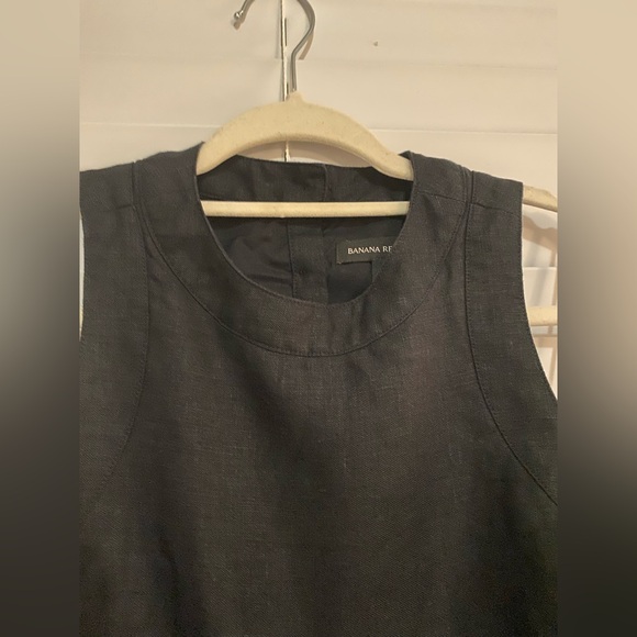 Banana Republic 100% Linen Dress Size 2 - Picture 4 of 9